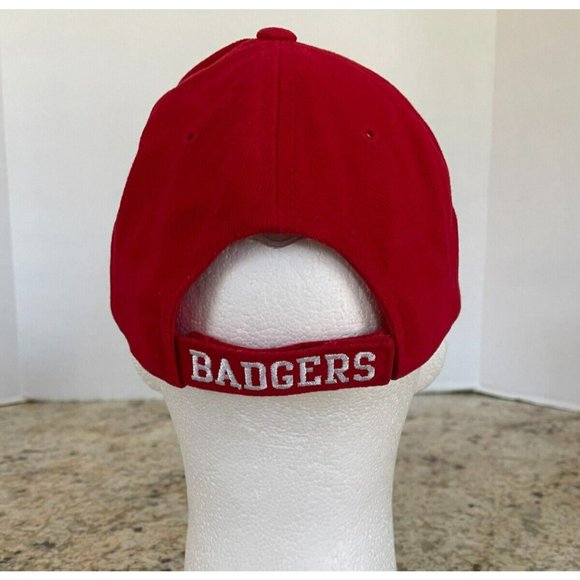 Captivating Headgear Wisconsin Badgers Hat Adult Adjustable - Picture 4 of 9